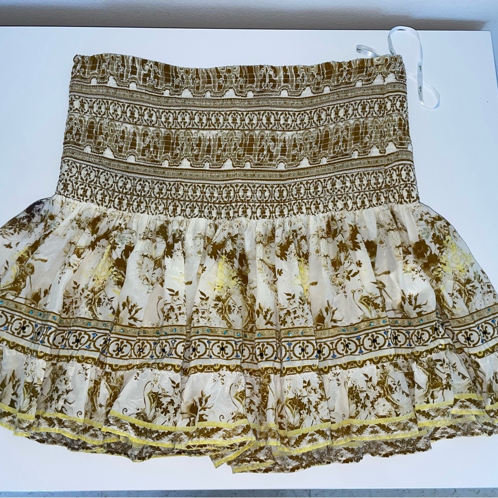 Camilla Stretch Mini Skirt Size L